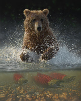 Lucky Hole By Collin Bogle (Framed) Giclee Canvas