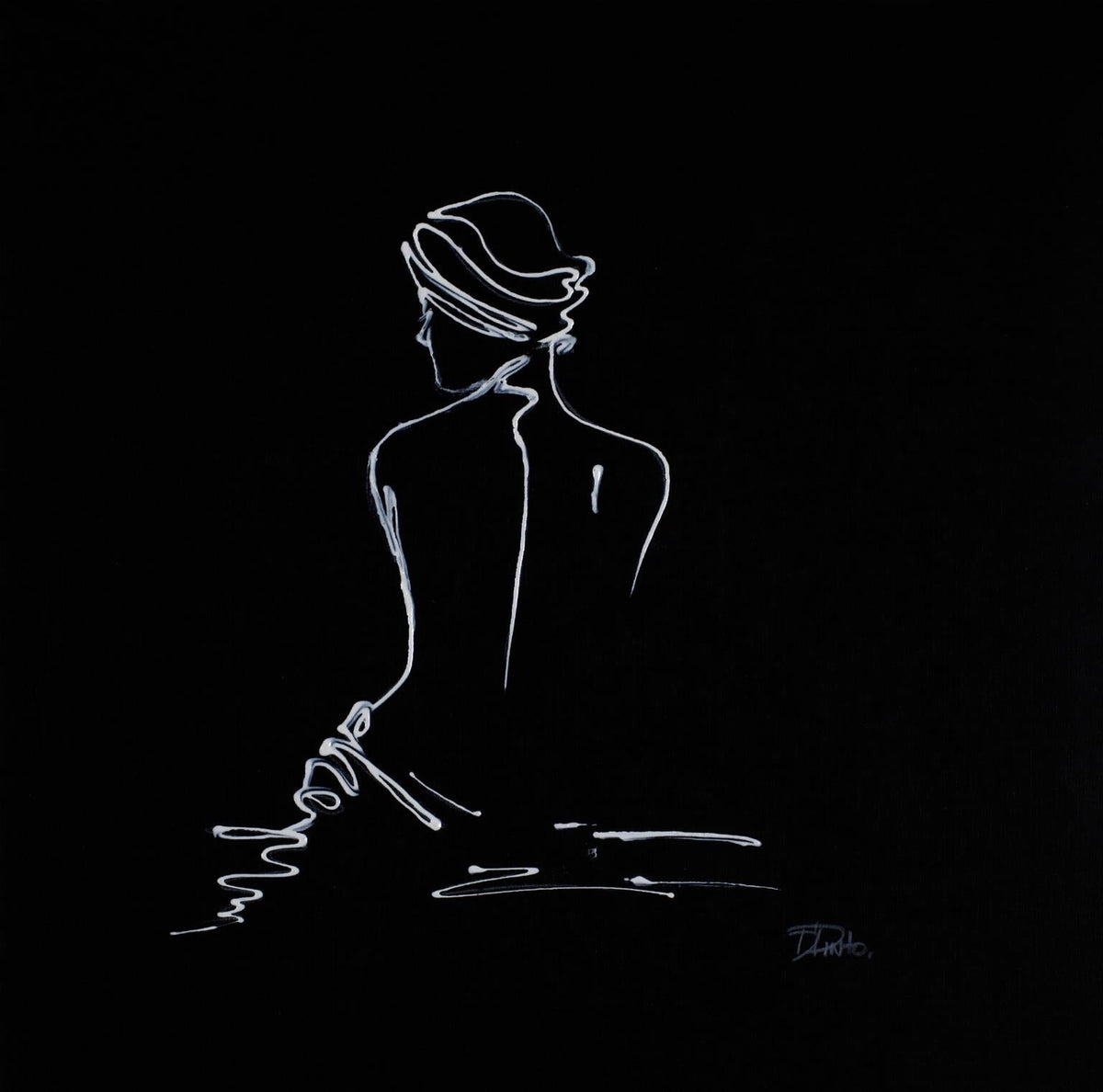 Spa Day Figurative Ii By Patricia Pinto (Framed) Giclee Canvas