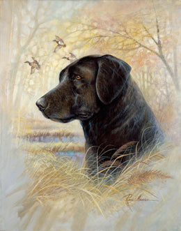 Devoted Friend By Ruane Manning (Framed) Giclee Canvas