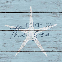 Relax By The Sea By Susan Jill (Framed) Giclee Canvas