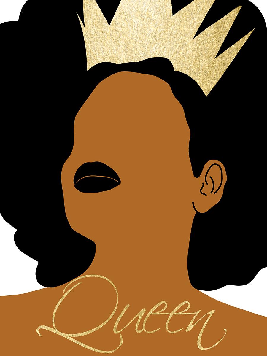 Queen By Cad Designs (Framed) Giclee Canvas
