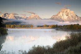 Snake River Fog By Danita Delimont (Framed) Giclee Canvas