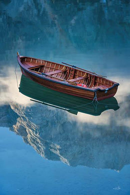Floating By Martin Podt (Framed)(Small) Giclee Canvas