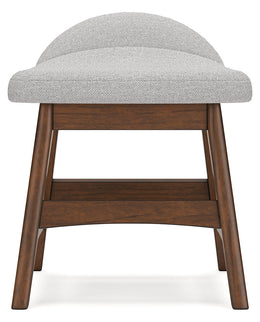 Lyncott Home Office Desk with Chair and Storage