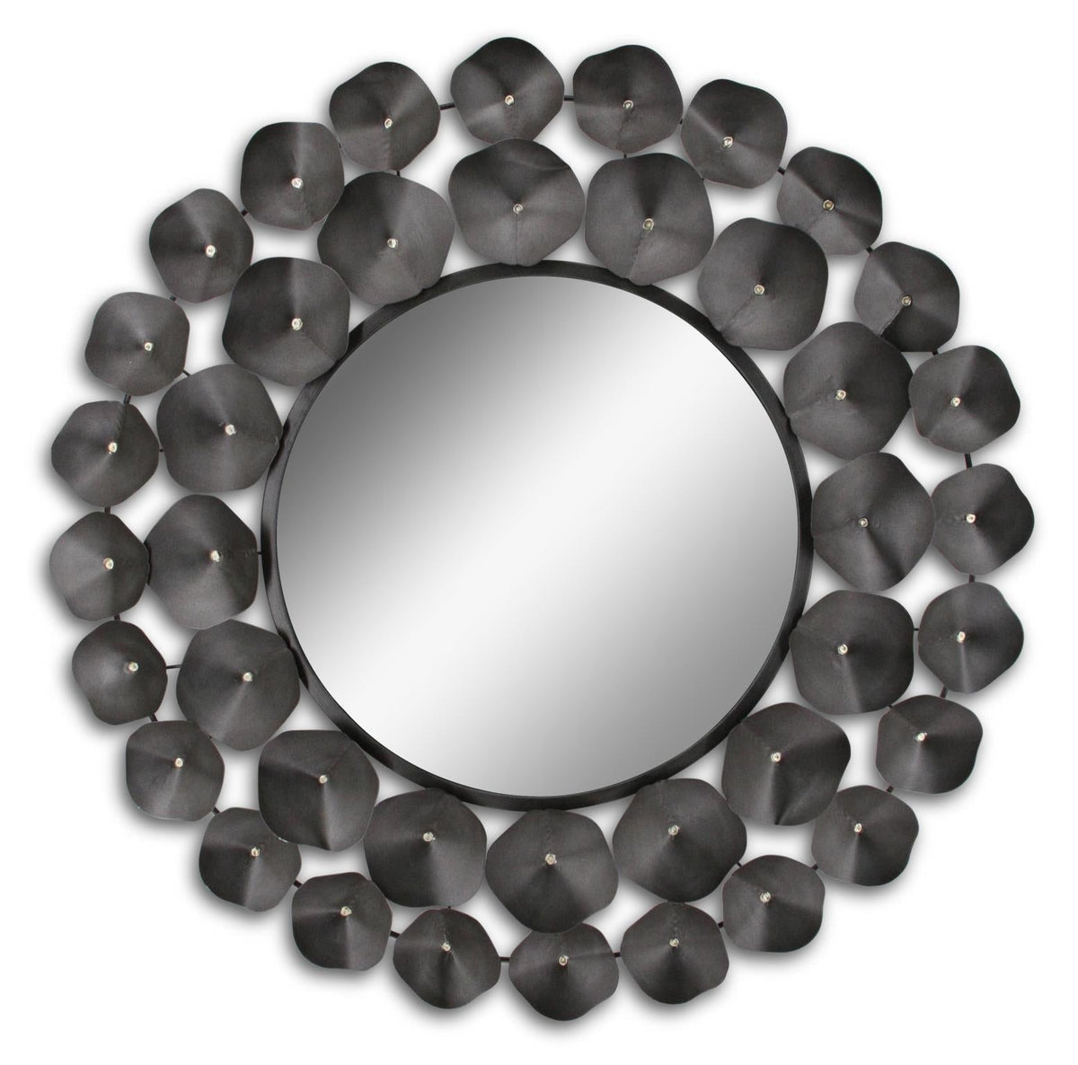 Metal Wall Mirror Mixed Media