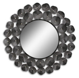 Metal Wall Mirror Mixed Media
