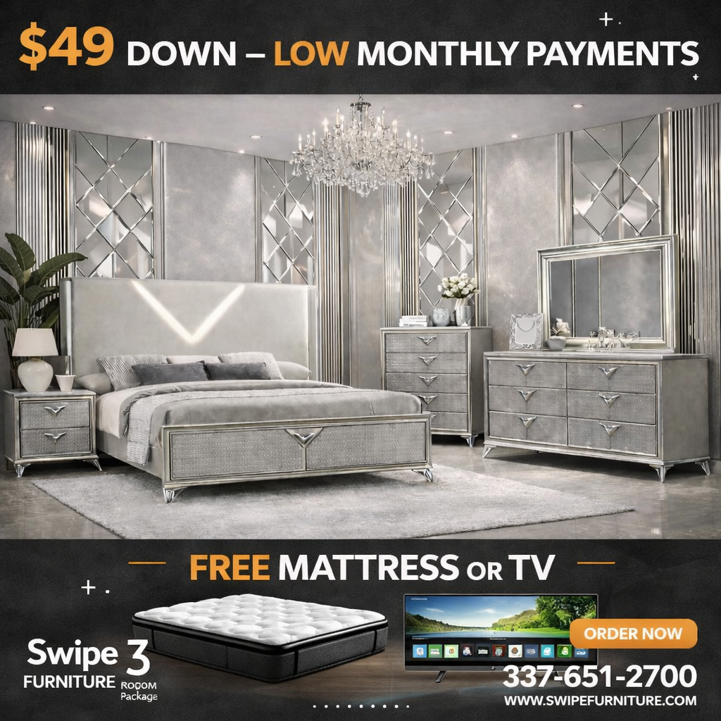Larana Bedroom Set - Free tv or mattress