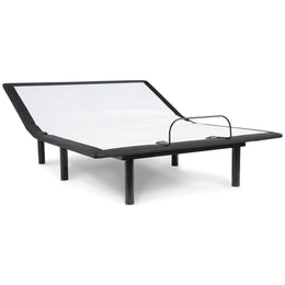 Chime 12 Inch Memory Queen Foam Mattress with Adjustable Base