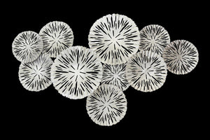 Silver Foil Metal Mixed Media