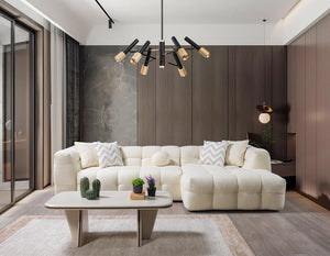 Ivy Ivory Boucle Sectional