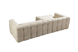 Ivy Sand Boucle LAF 110" Sectional