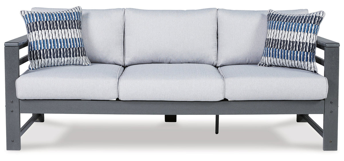 Sofa, Loveseat and 2 Lounge Chairs with Coffee Table and End Table