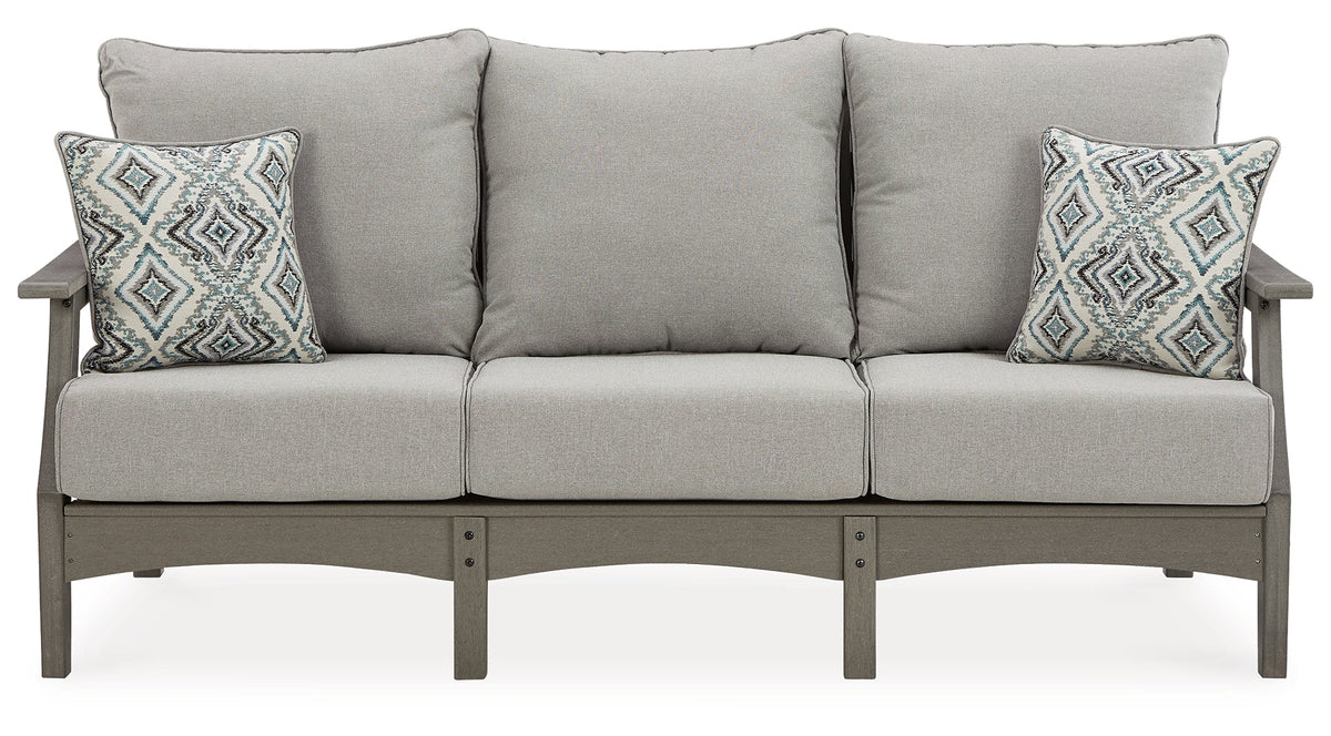 Visola Outdoor Sofa with 2 Lounge Chairs