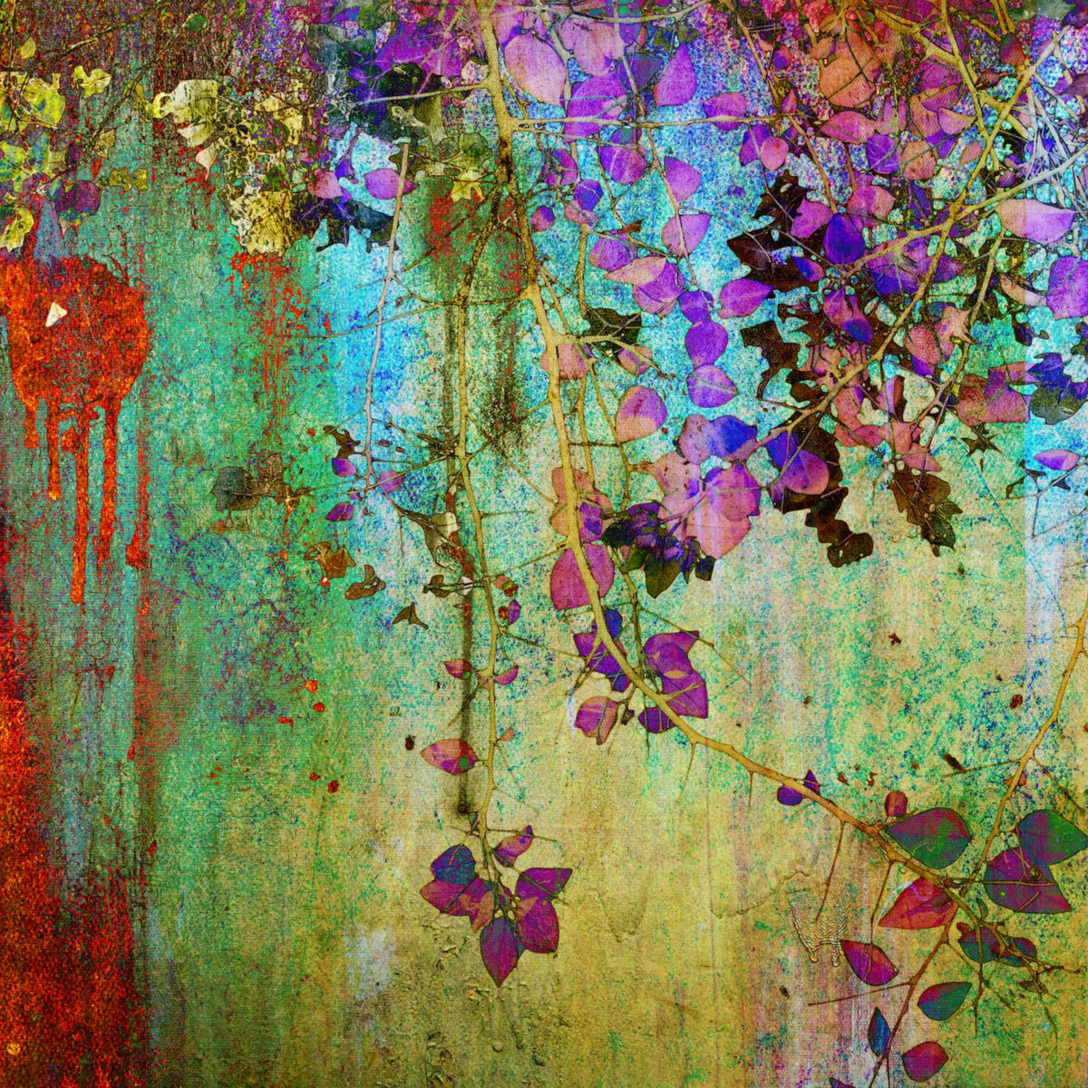 Colorful Abstract (Small) Giclee Canvas