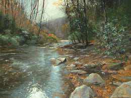 Â Downstream By Roger Bansemer (Small) Giclee Canvas