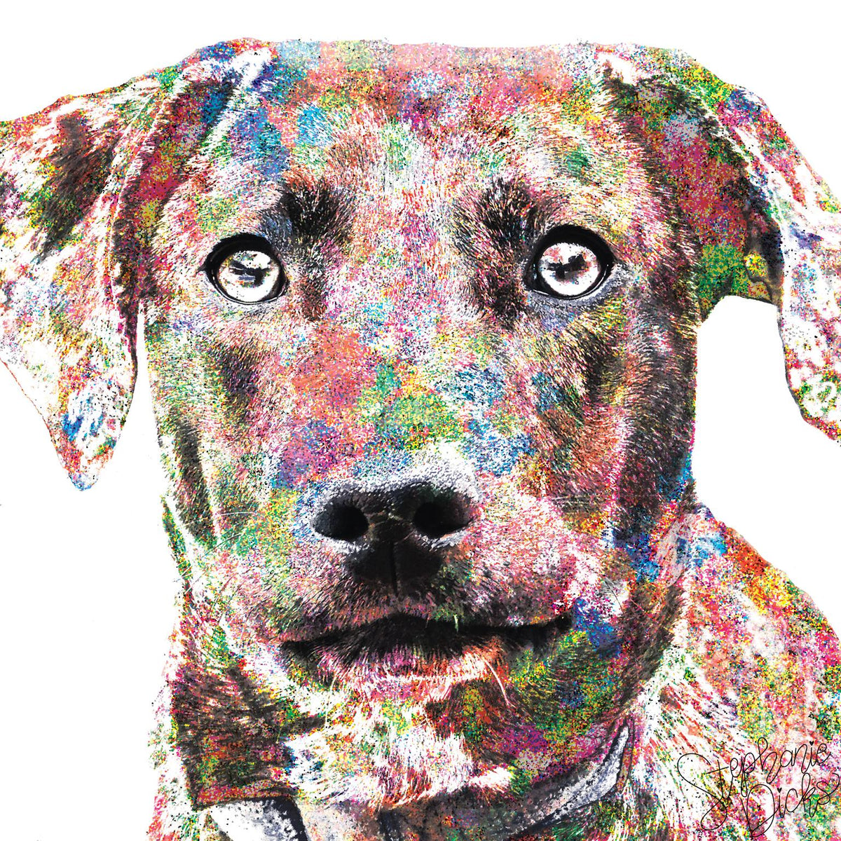 Beau By Stephanie Dicks (Small) Giclee Canvas