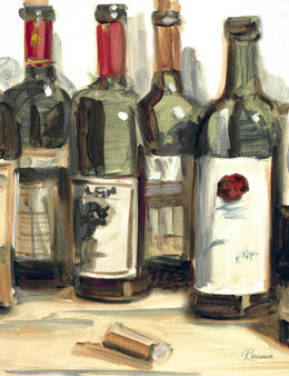 Wine Champ I By Heather A. French-Roussia (Small) Giclee Canvas