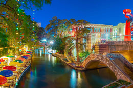 Tempered Glass W/ Foil - Riverwalk San Antonio Tx Tempered Glass