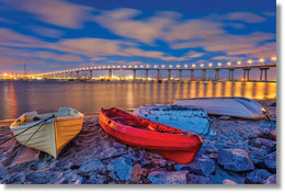 Temp Glass W/ Foil - San Diego Coronado Bridge Tempered Glass