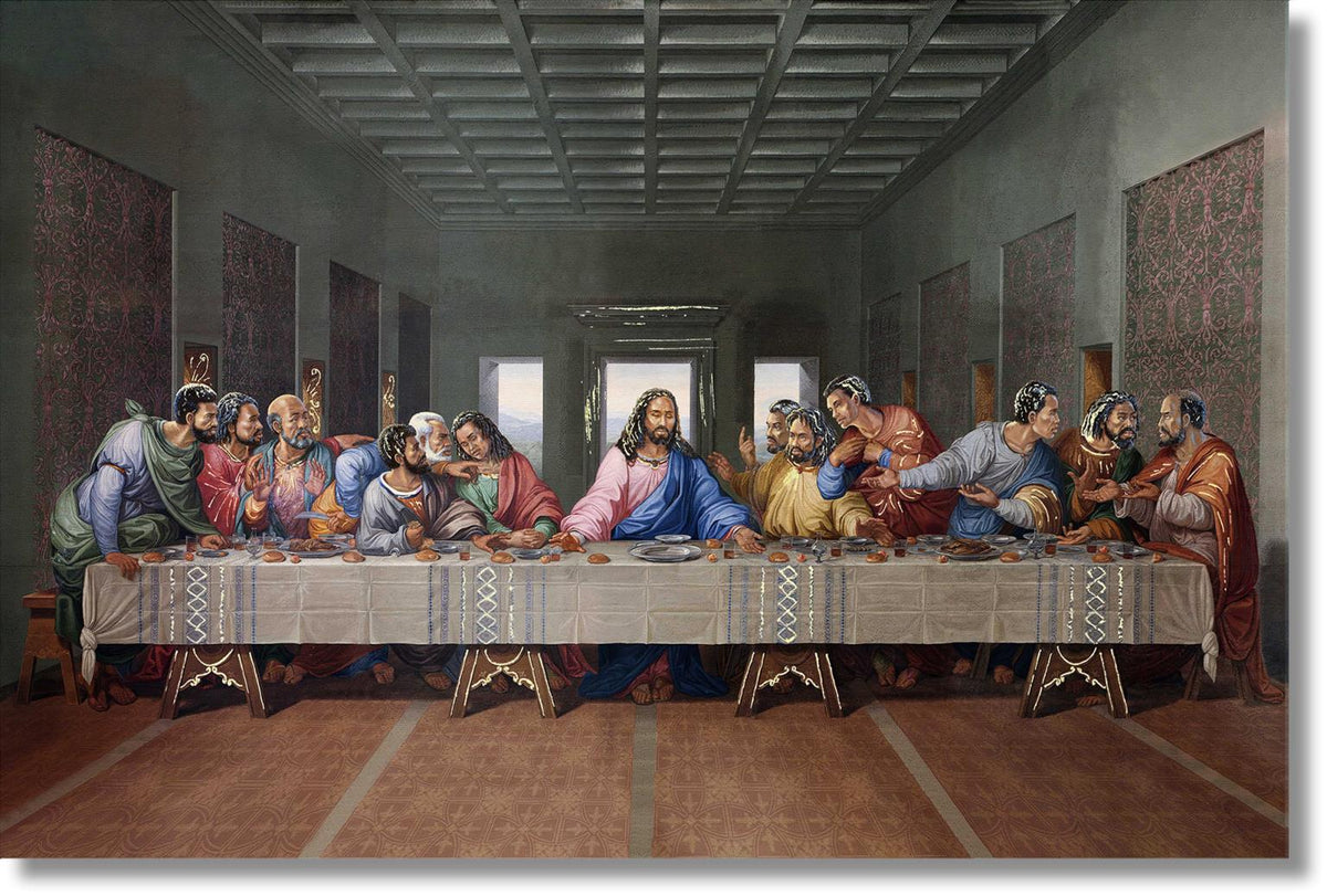 Temp Glass W/ Foil - Last Supper (Ethnic) Tempered Glass