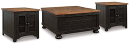 Valebeck Coffee Table with 1 End Table