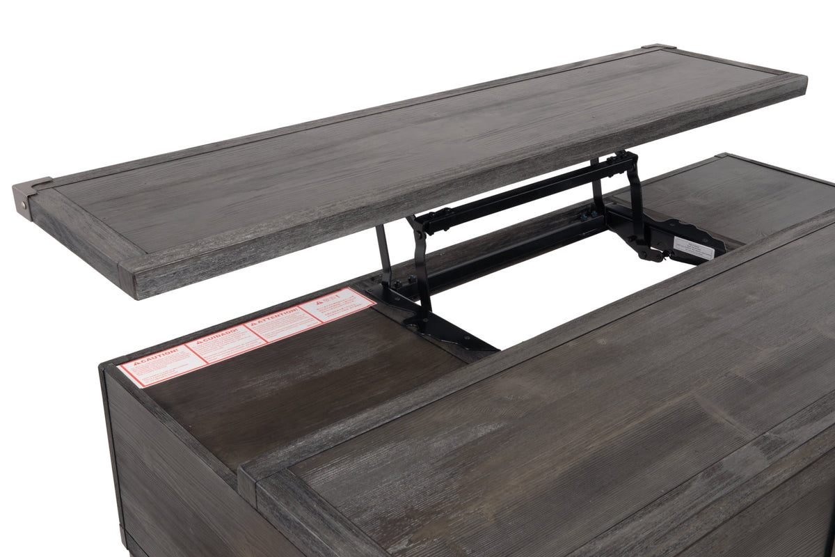 Todoe Coffee Table with 2 End Tables