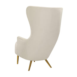 Julia Cream Wingback Chair - UK