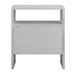 Libre White Nightstand - UK