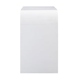 Hump 6 Drawer White Dresser