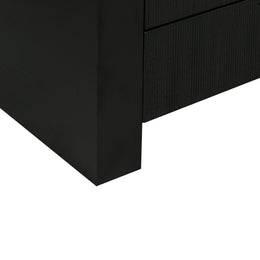 Hump 6 Drawer Black Dresser - UK