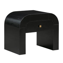 Hump Black Nightstand - UK