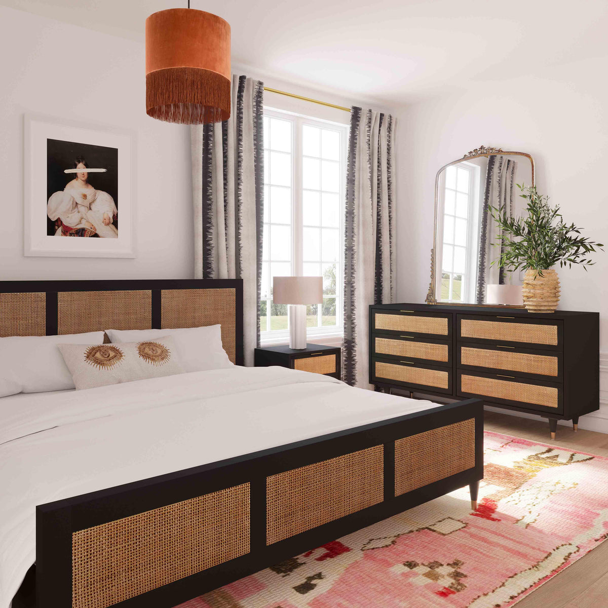 Sierra Noir Nightstand - UK