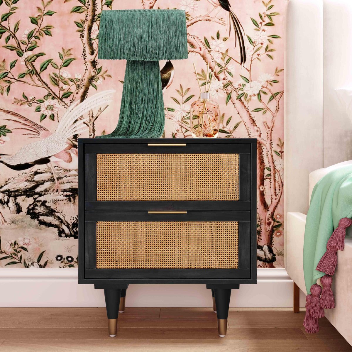Sierra Noir Nightstand - UK