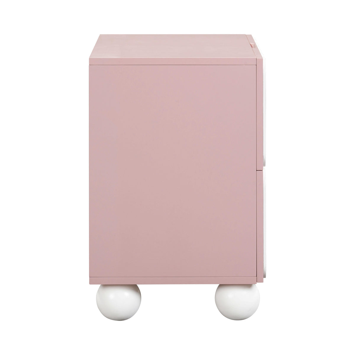 Tori Motif Mauve Nightstand - UK