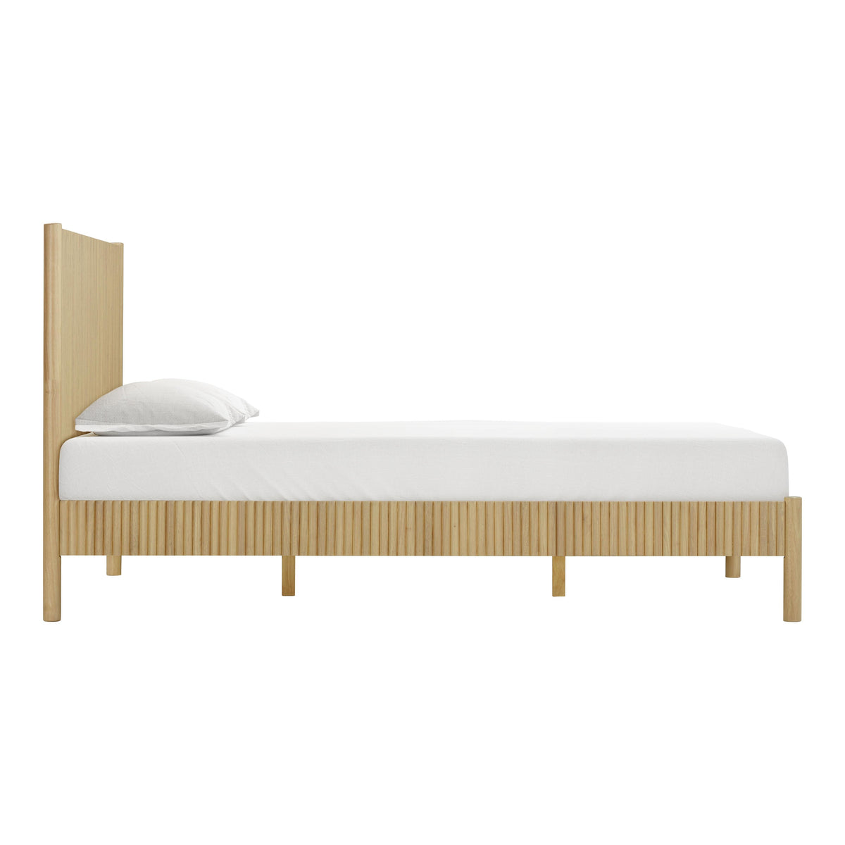 Tyla Natural Wood Queen Bed