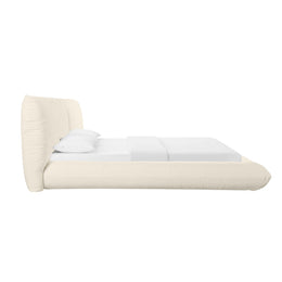 Romp Cream 100% Recycled Linen UK Super King Bed