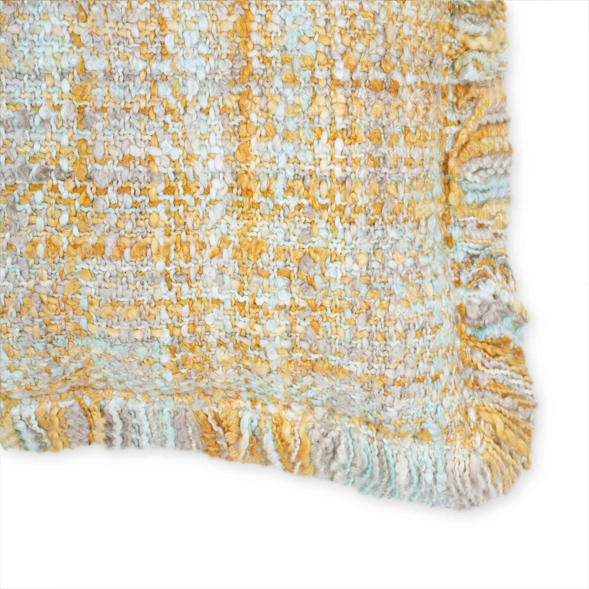 Frazzle Haystack Yellow Cushion