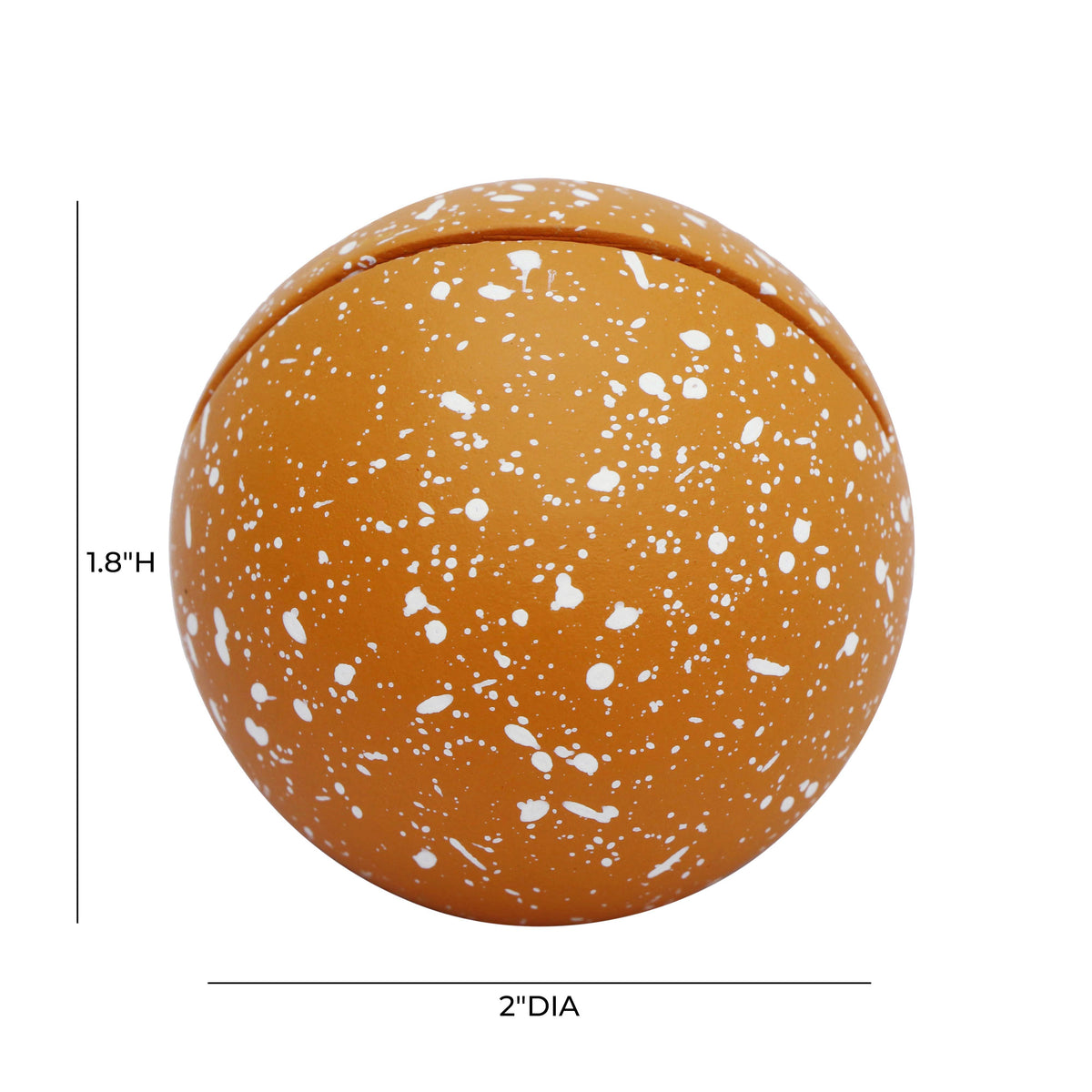 Gabby Speckled Terracotta Round Card Holder - Set of 4