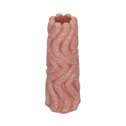 Gabby Speckled Salmon Pink Vase