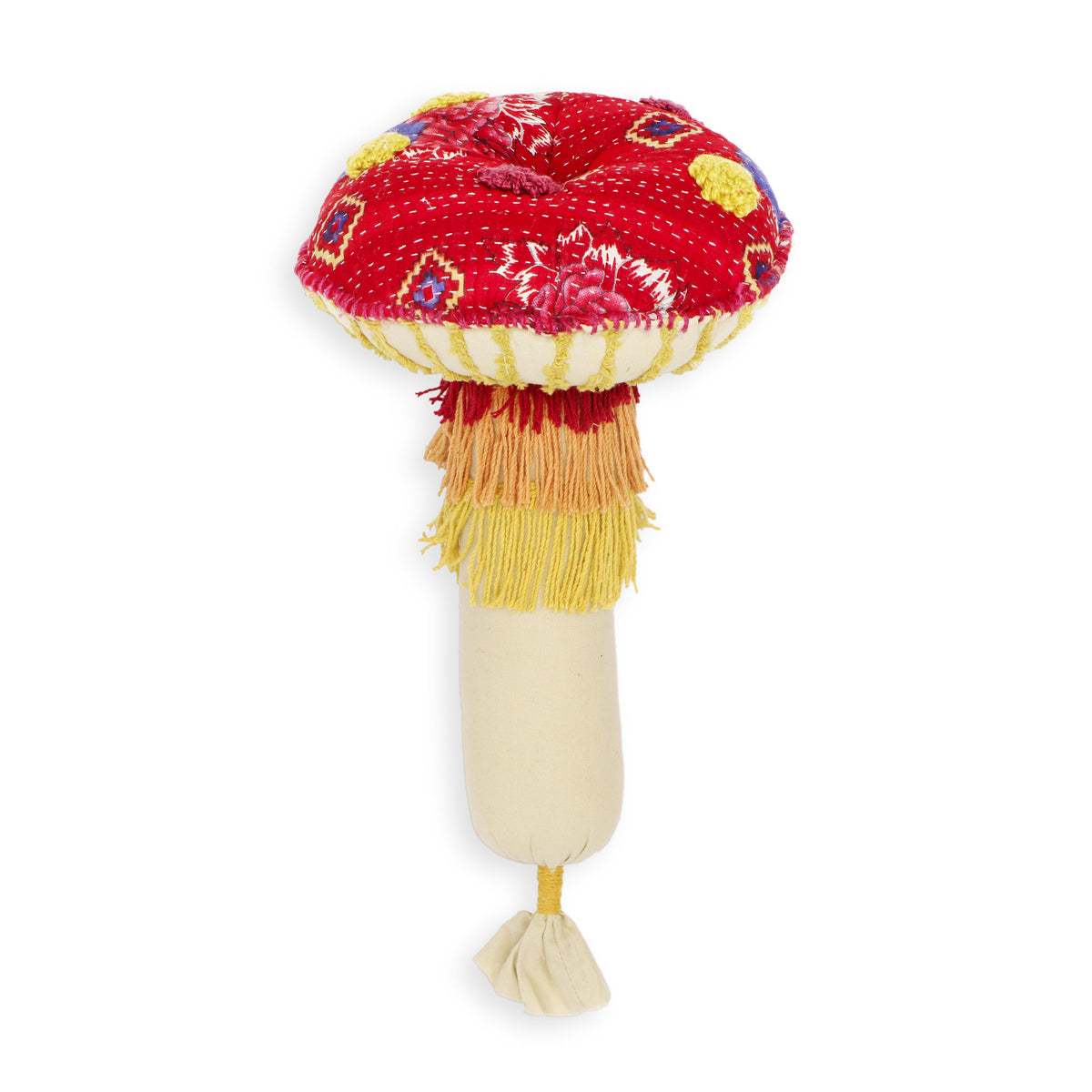 Mushroom Hand Sewn Pillow