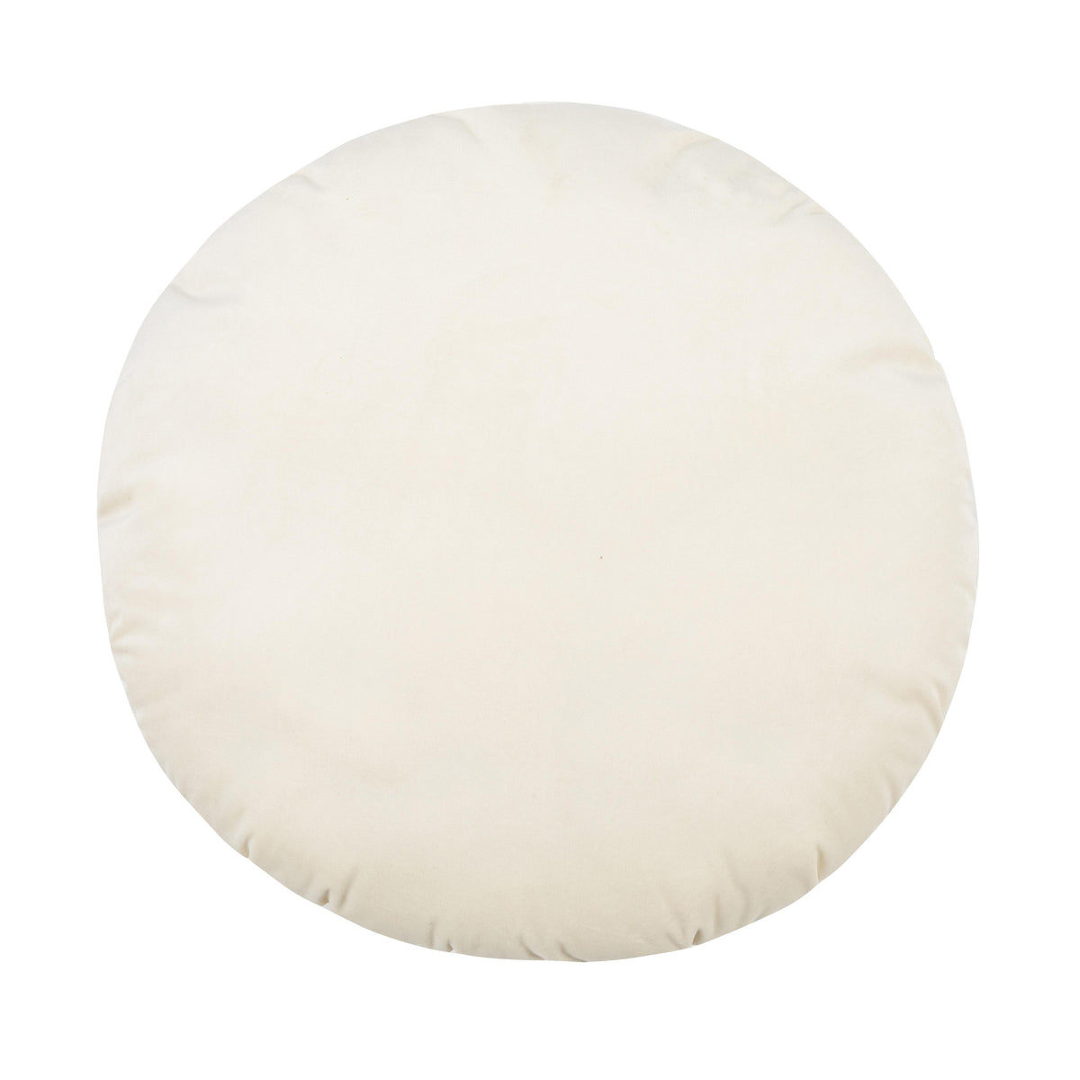 Potter 20 Inch Cream Velvet Pillow