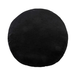 Potter 20 Inch Black Velvet Pillow