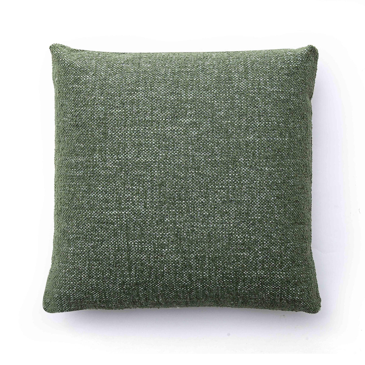 Malolo Green Basketweave 16" Square Vegan-Down Pillow - COVER