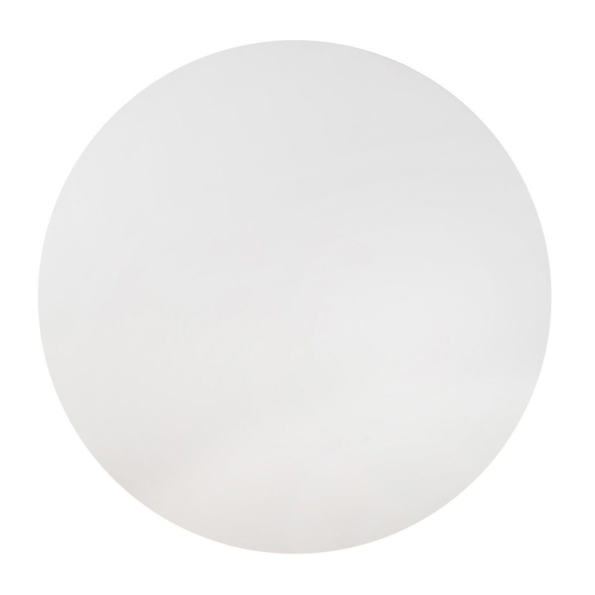 Kali 55 Inch White Round Dining Table - UK
