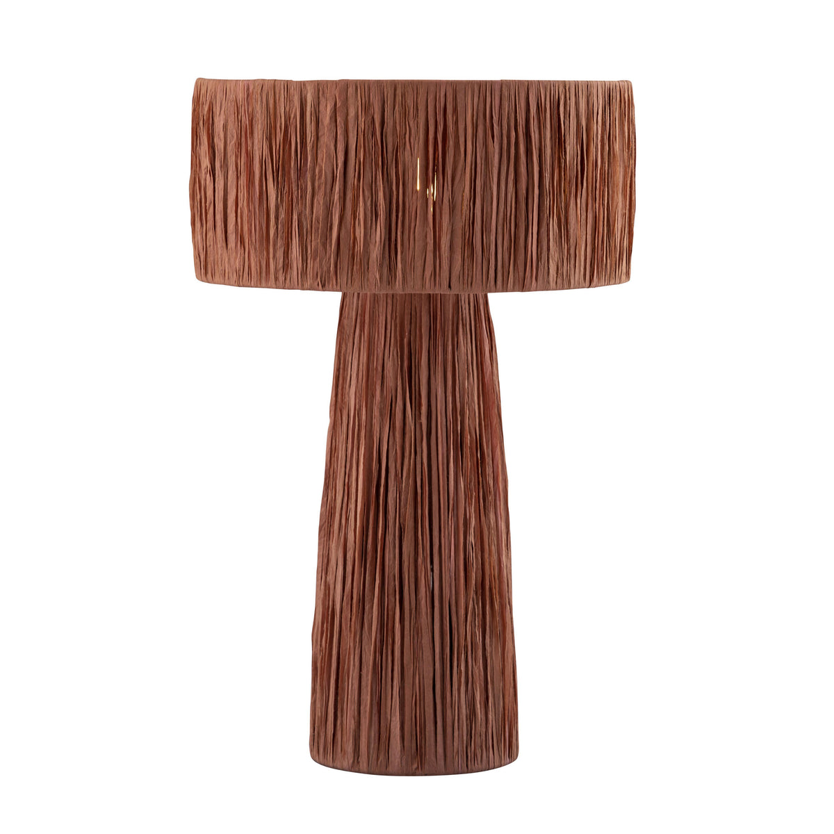 Shelby Raffia Brick Table Lamp