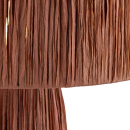 Shelby Raffia Brick Table Lamp