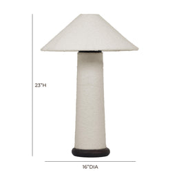 Faith Boucle Table Lamp