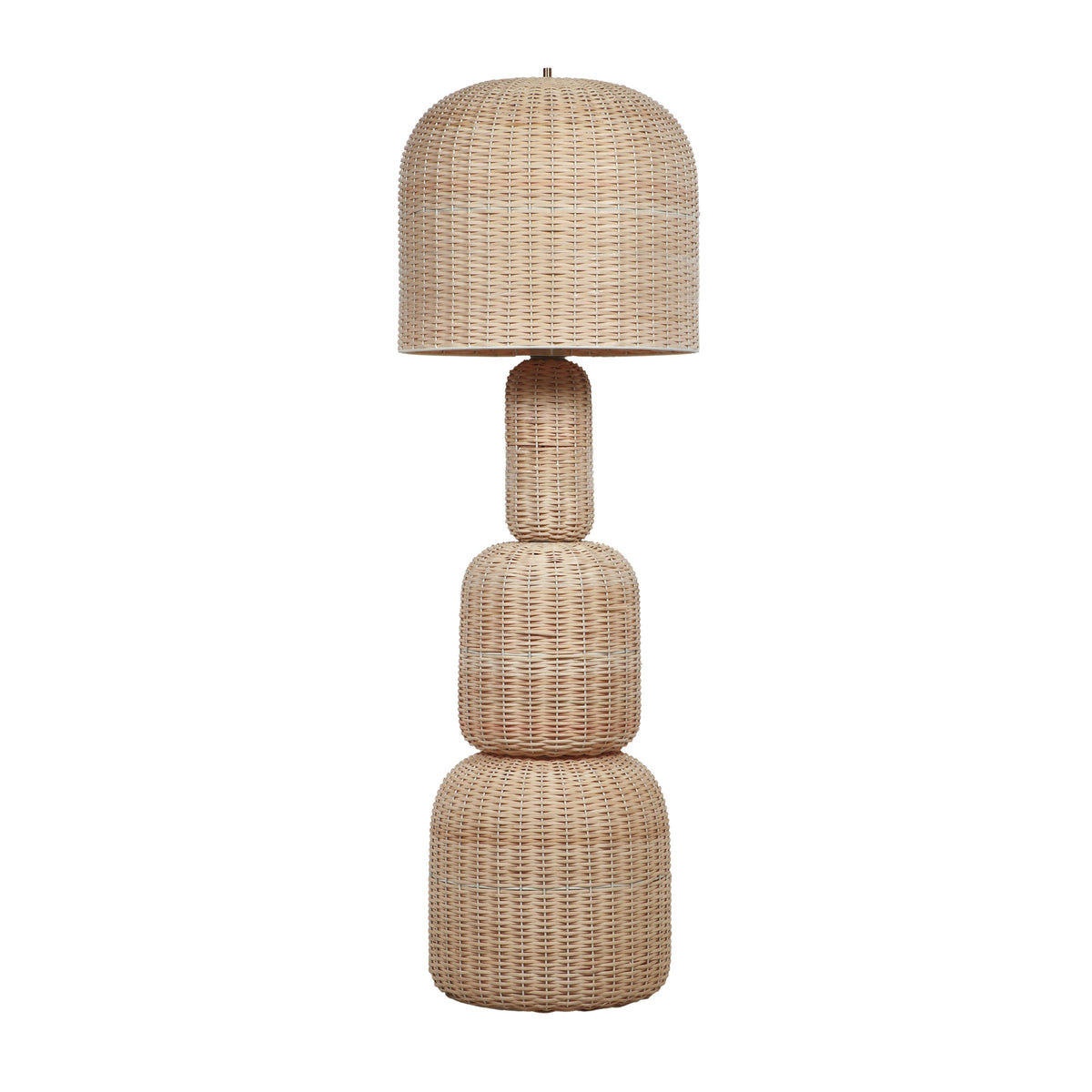 Kootu Natural Rattan Floor Lamp