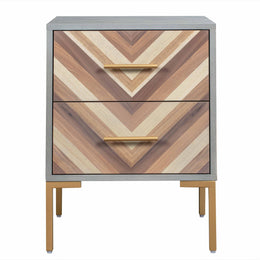 Quinn Grey Side Table