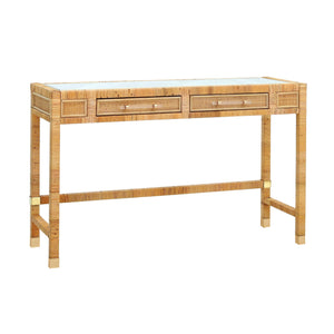 Amara Natural Rattan Desk